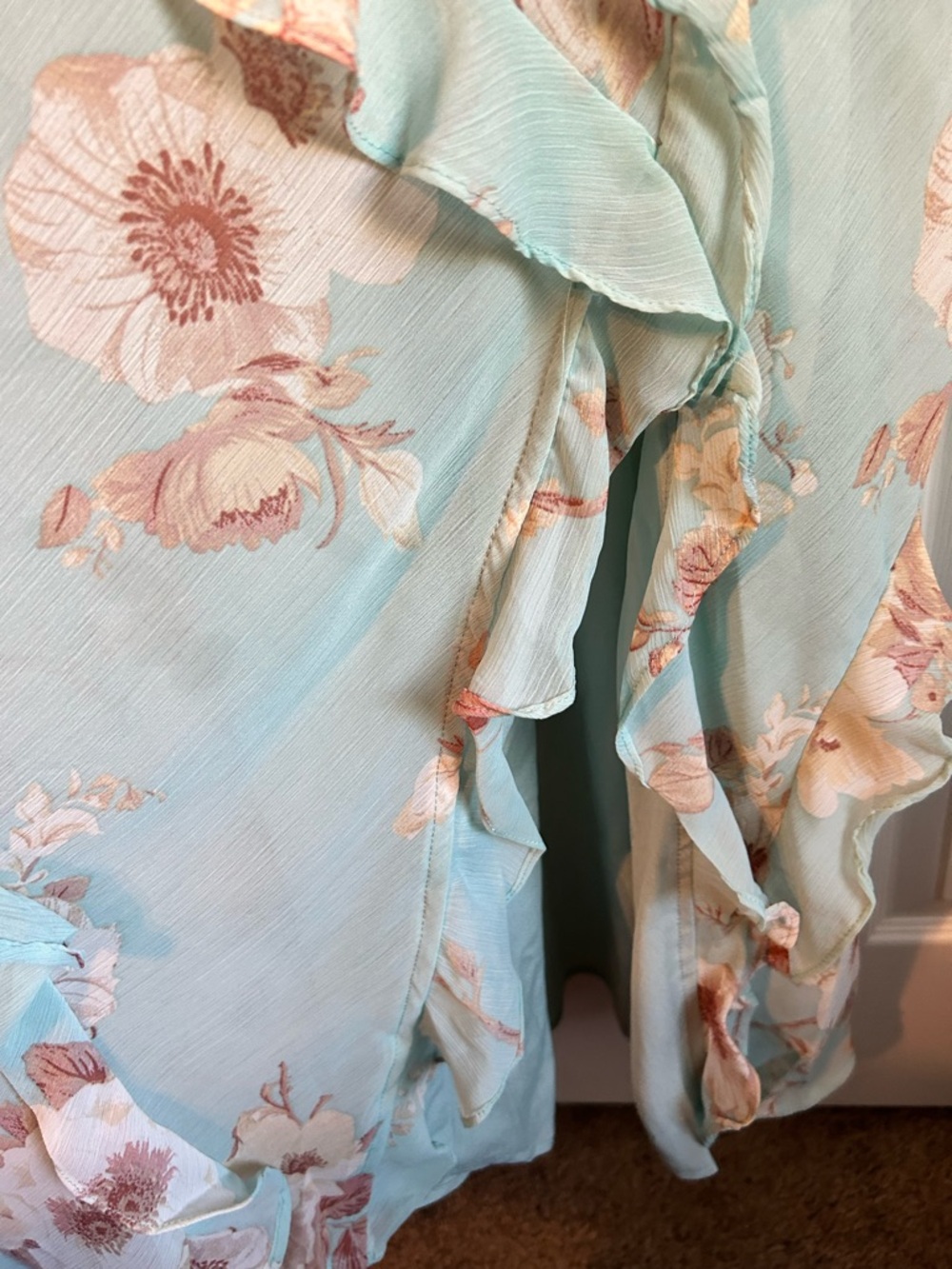 Floral Ruffle Dress - Picture 5 of 5